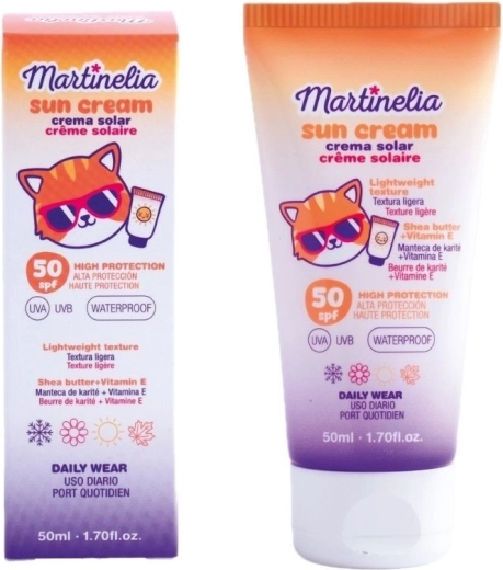 Vízálló naptej gyermekeknek SPF 50, 50 ml