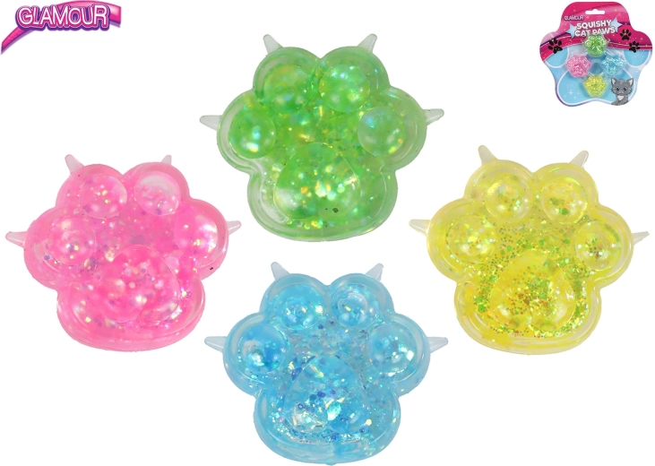 Glamour mini rugalmas hajgumik cicatalp mintával Sugar (4 db)