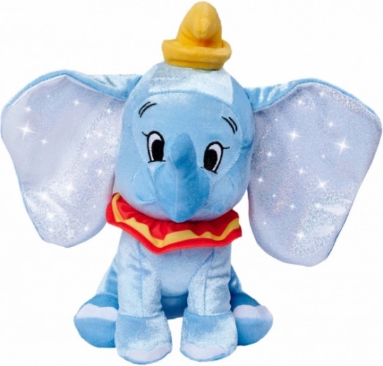Maskot Disney D100 Kollekció Platinumszínű Dumbo 25 cm