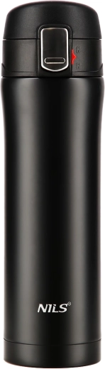 NILS Camp termosz, 430 ml, fekete