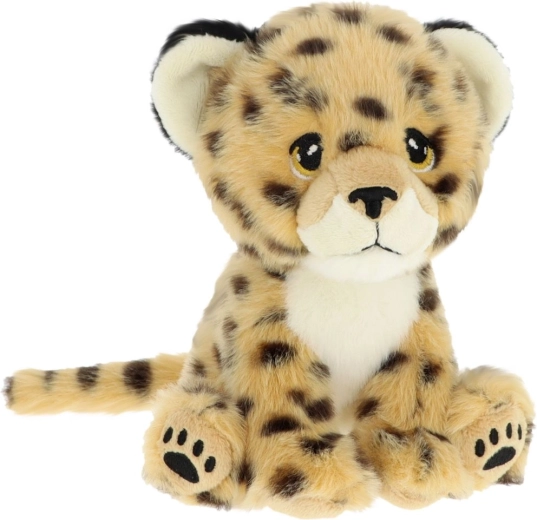 Keel Toys Keeleco gepárd – öko plüssjáték 14 cm
