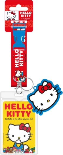 Hello Kitty nyakpánt medállal és igazolványtartóval