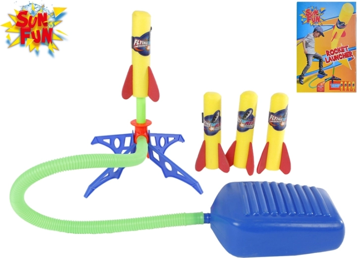 Sun Fun habrakéta-kilövő gyerekeknek