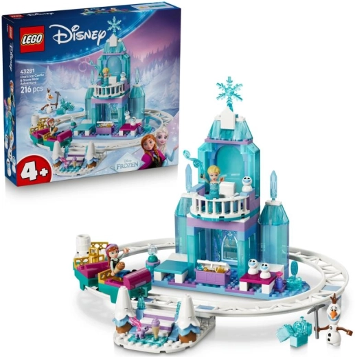 LEGO Disney Jégvarázs Elsa jégpalotája és havas szánkózás (43281)