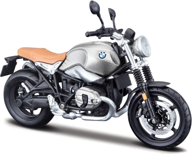 Maisto BMW R nine T Scrambler motorkerékpár modell állvánnyal 1:12