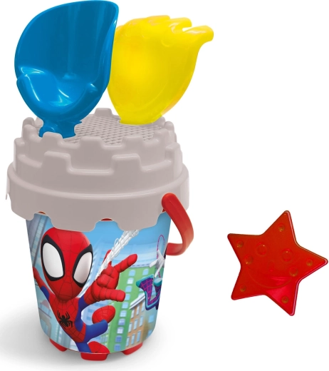 Marvel Spidey homokozó készlet homokozóformával