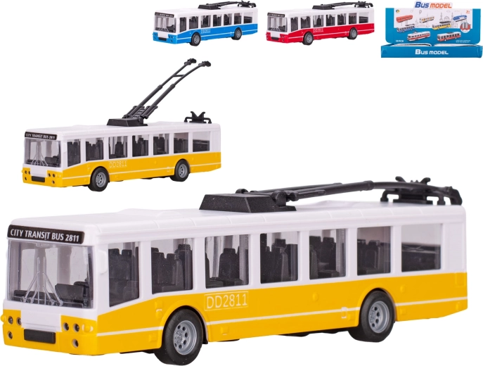 Lendkerekes trolibusz 17 cm