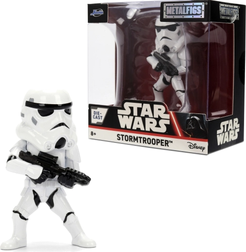 STAR WARS Stormtrooper figura 5,5 cm – Jada Toys fém kollekció