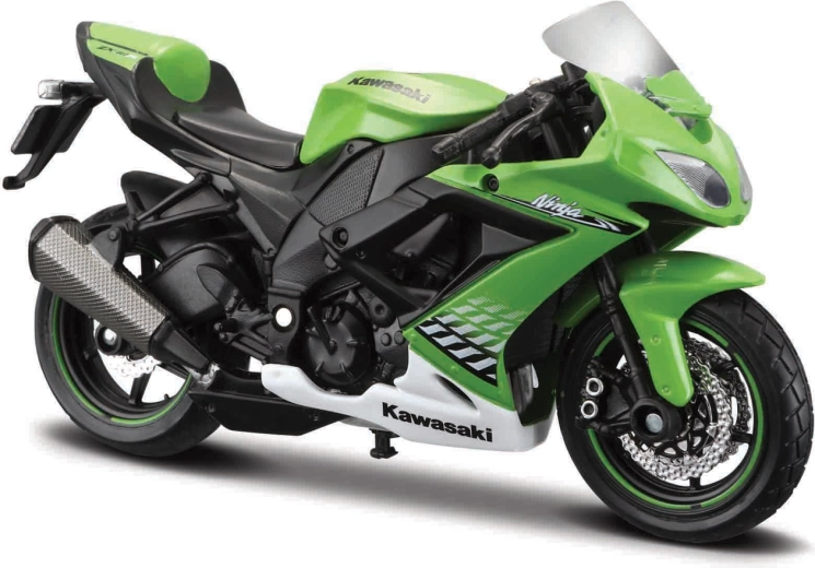 Maisto Kawasaki Ninja ZX-10R motorkerékpár-modell 1:18