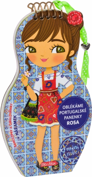 Portugál ROSA babákat öltöztetünk – Kifestőkönyv