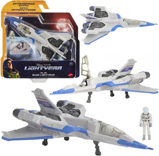 Mattel Buzz Lightyear Hyperspeed űrhajó figurával – XL-01