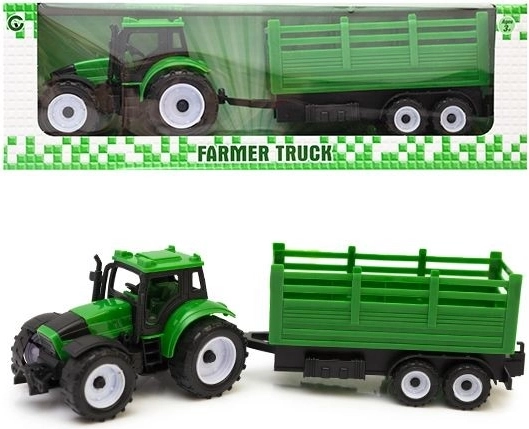 Traktor utánfutóval – 1 db