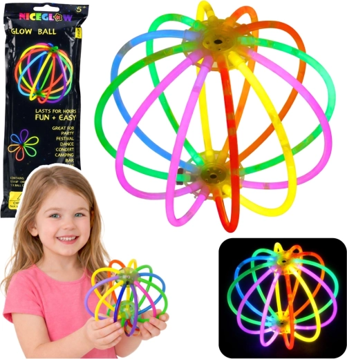 Fluoreszkáló világító labda Glow Stick – 12 pálcika
