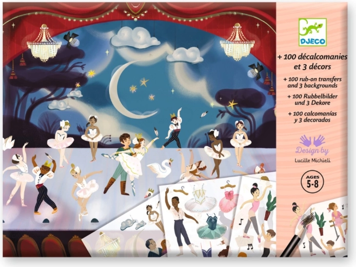 Djeco kreatív készlet balett