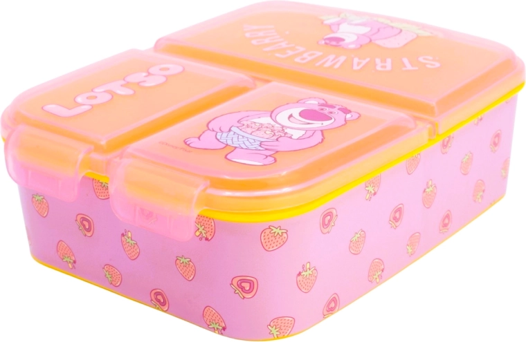 Több rekeszes uzsonnás doboz Toy Story 3 Lotso - 1 db