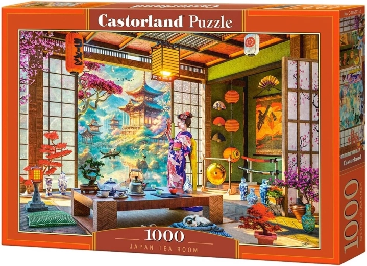Castorland puzzle Japán teaház 1000 darabos