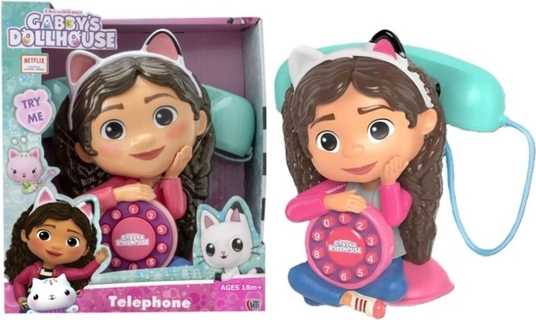 Gabby telefon kagylóval