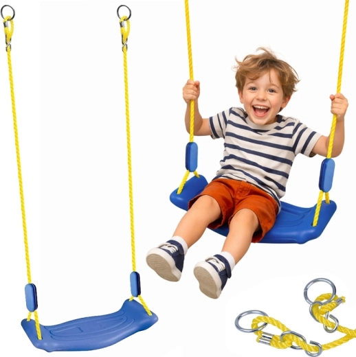 Kerti gyerekhinta állítható kötelekkel