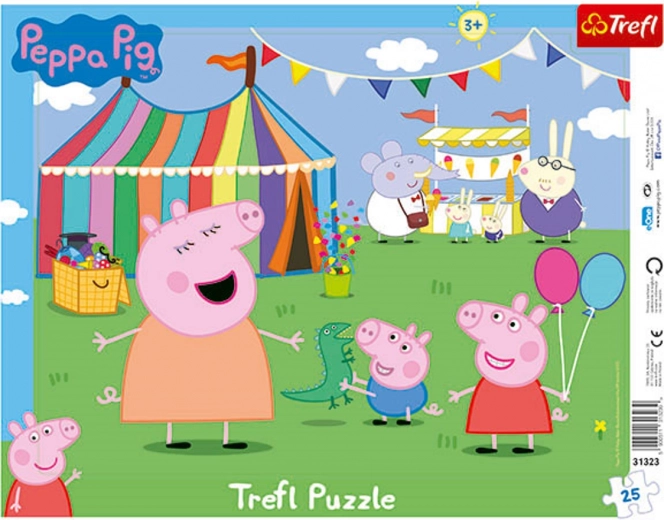 TREFL puzzle Peppa malac 25 darab