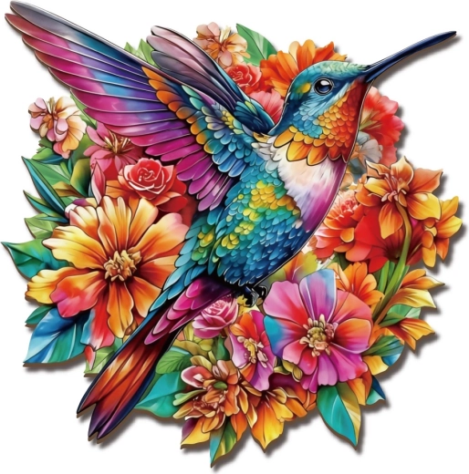 2Kids Toys fa puzzle kolibri