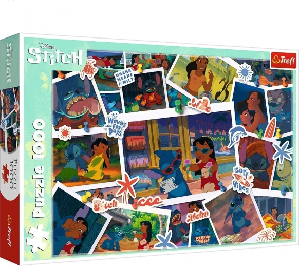 Lilo és Stitch 1000 darabos puzzle Édes emlékek