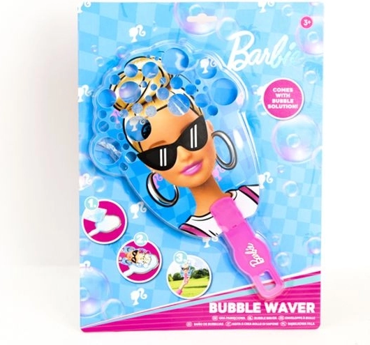 Barbie buborékfújó legyező