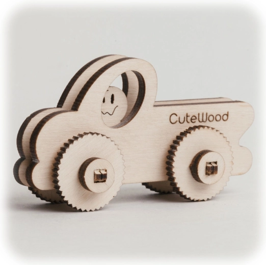 CuteWood fa 3D puzzle Pick-up