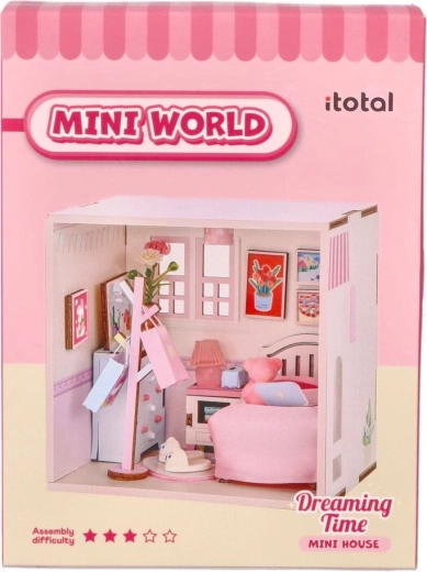 i-Total Dreaming Time mini hálószoba – DIY mini házikó