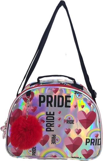 Szív alakú gyerek kézitáska Pride 25 cm