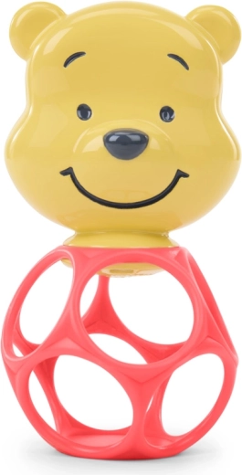 Rágóka és csörgő WINNIE THE POOH Hunny & Shake, 2 darabos szett