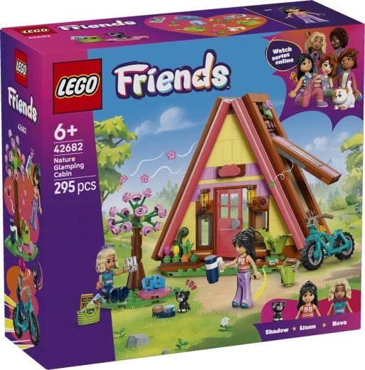 LEGO Friends házikó luxus kempingezéshez (glamping)