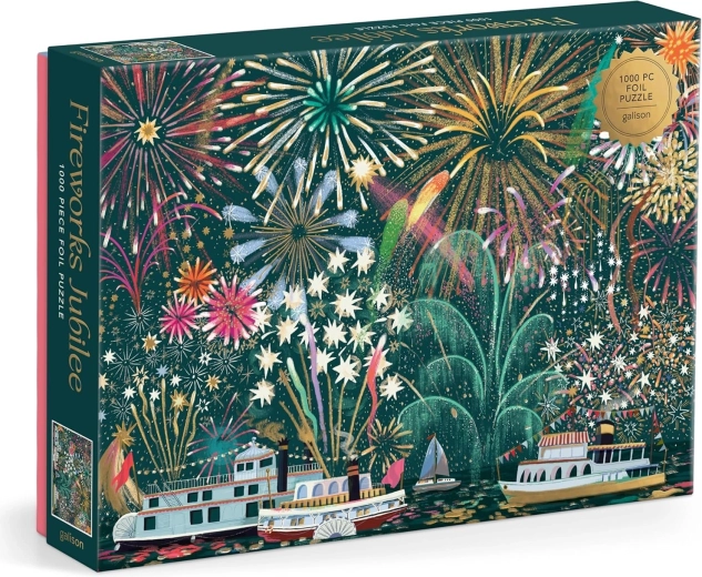 Fémes puzzle Tűzijátékfesztivál 1000 darab