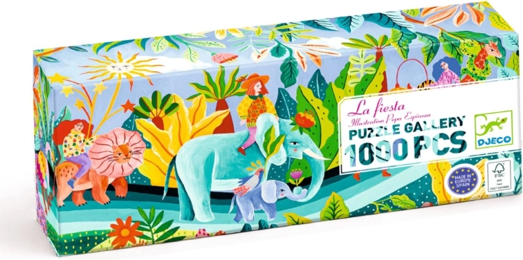 Djeco puzzle La fiesta 1000 darab