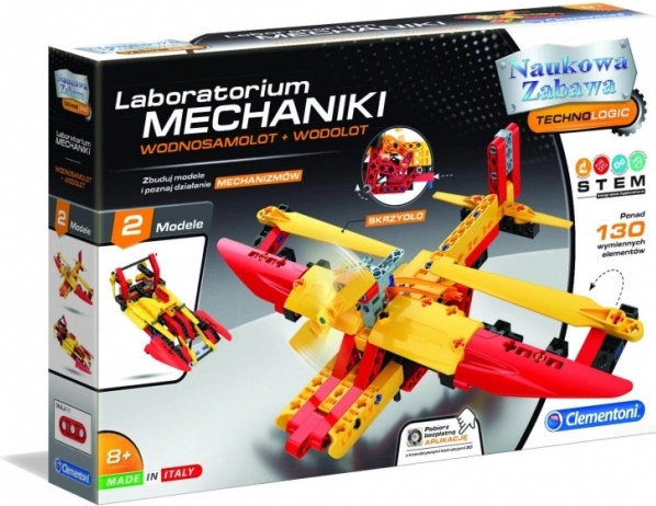 Építőkészlet Gépészeti laboratórium Vízi repülő és hidroplán