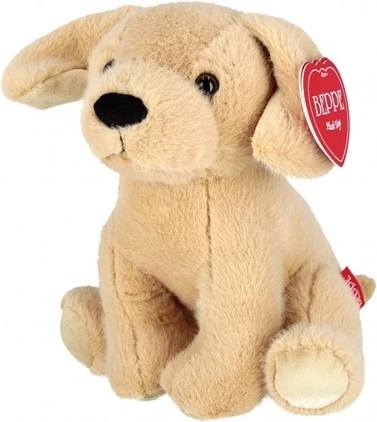 25 cm-es arany retriever plüsskutya