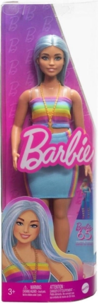 Barbie Fashionistas hosszú kék haj