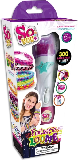 Tasia gumis karkötőkészítő fonókészlet – 300 db latexmentes