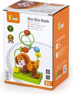 Fa labirint kiskutyával