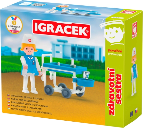 Efko Igráček nővér – figura kiegészítőkkel