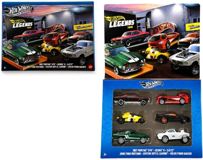 Hot Wheels Legends Tour gyűjtői autószett