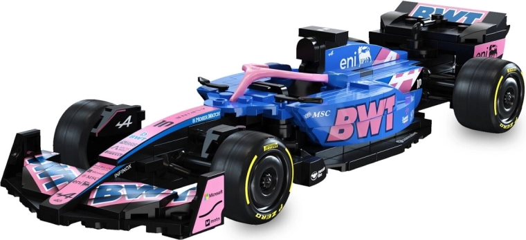 CaDA BWT Alpine Formula One™ Team A525 építőkészlet, 1:24, kék