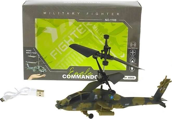 Kézzel irányítható helikopter Military fighter