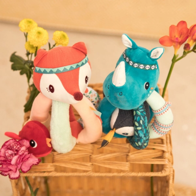 Lilliputiens csörgő – Alice róka piros madárkával