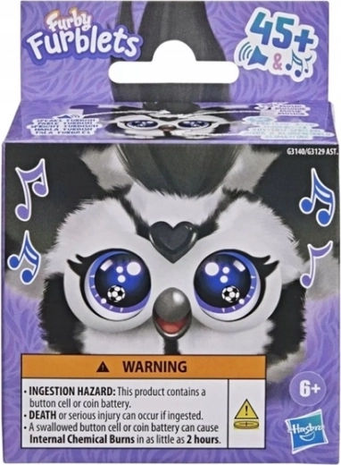 Furby Furblets Sports Goal-Ee interaktív plüssjáték csipesszel