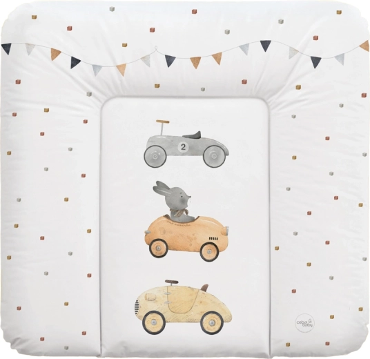 Ceba Baby puha pelenkázó alátét komódra basic bunny driver 75 × 72 cm