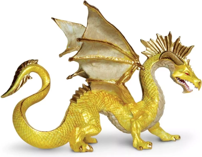 Safari Ltd. arany sárkány figura