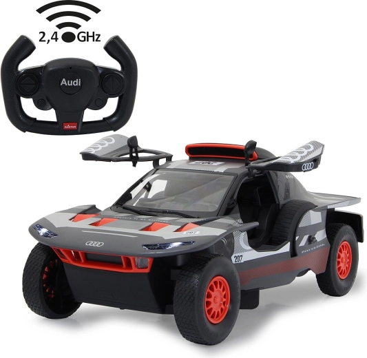 RC Audi RS Q e-tron E2 autó 1:14, szürke