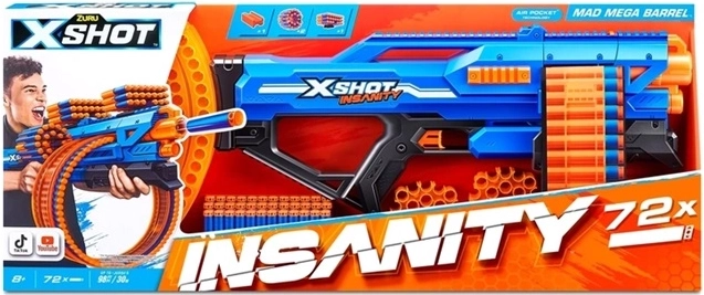ZURU X-Shot Insanity Mega kilövő Mega Barrel