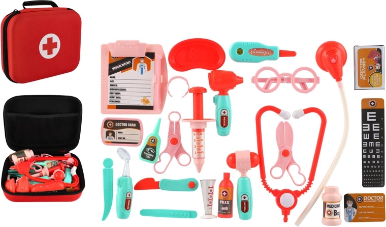 Gyermekorvosi készlet bőröndben