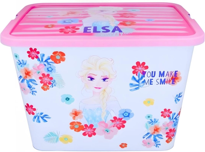 Frozen Stor tárolódoboz klipszes fedéllel – 1 db
